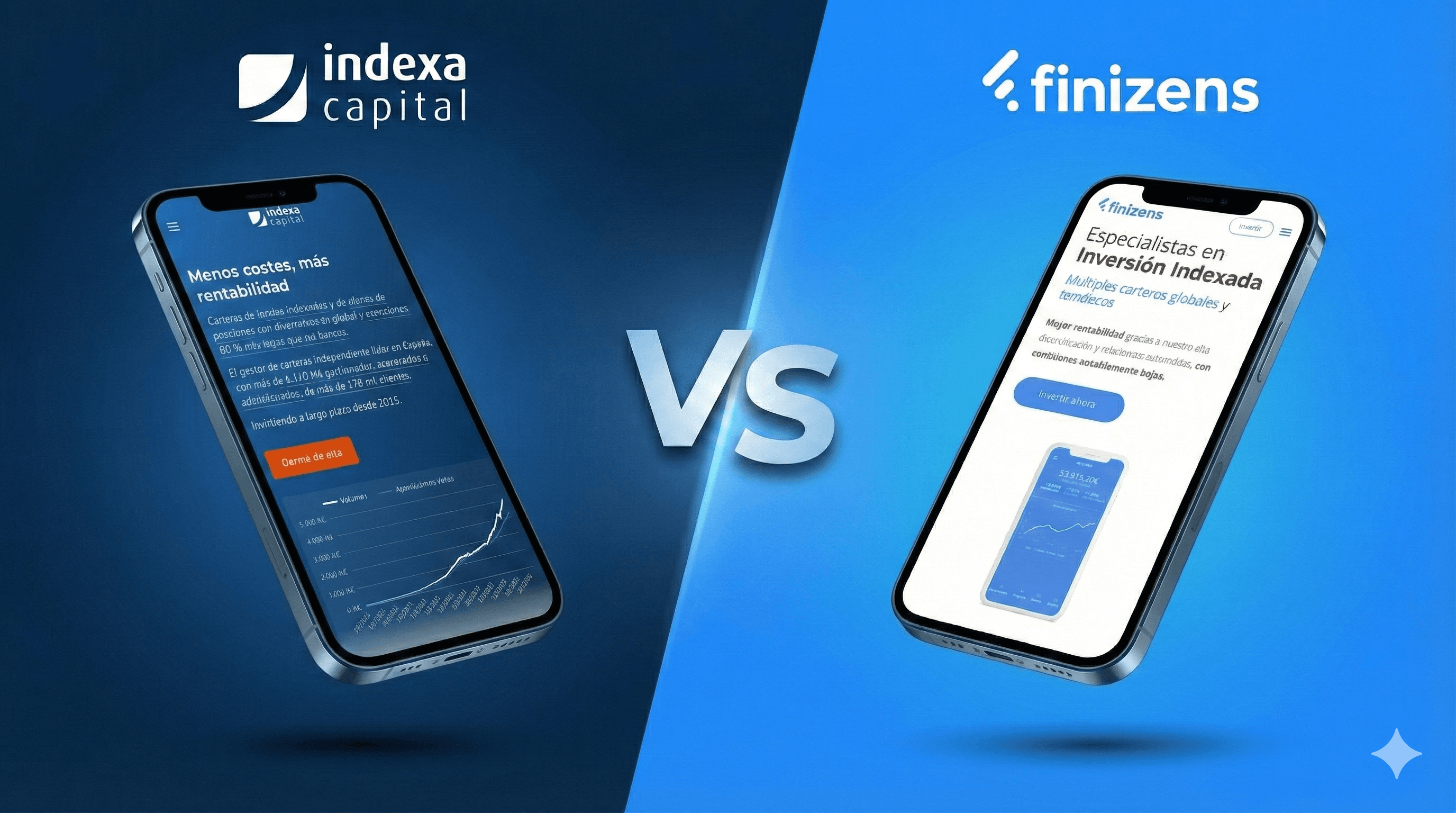Carteras de Indexa Capital vs Finizens ¿Cuál es mejor?